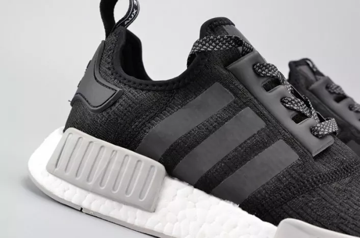 EasyMatch Adidas NMD R1 Core Black Grey White Two Reflective  MENS CQ0759 1833
