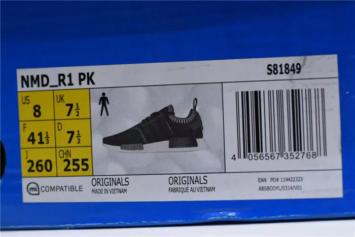 Adidas NMD R1 Japan Boost Grey  DS  Primeknit MENS  S81849 Classic 1828