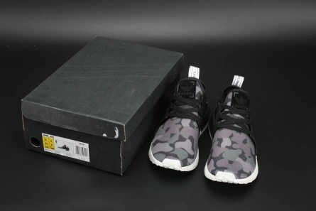 Durable Adidas NMD R1 Primekint PK Running Shoes Sneakers Camo Black  BA7231 1849