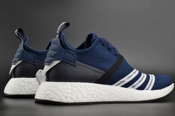 SportInspired Adidas NMD R2 White Mountaineering Navy MENS  BB3072 1864