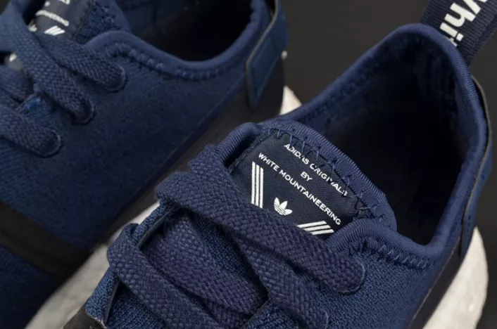 SportInspired Adidas NMD R2 White Mountaineering Navy MENS  BB3072 1864