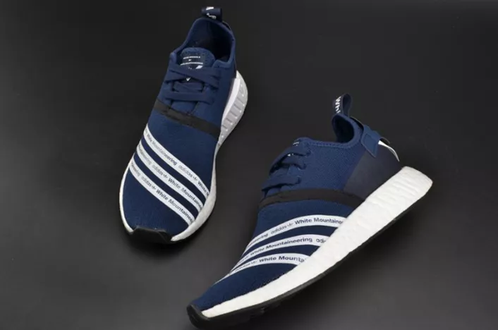 SportInspired Adidas NMD R2 White Mountaineering Navy MENS  BB3072 1864