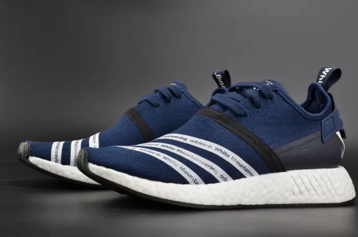SportInspired Adidas NMD R2 White Mountaineering Navy MENS  BB3072 1864