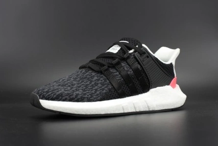 Adidas Originals EQT Support 93 17 Boost Core Black Turbo BB1234 Breathable 1892