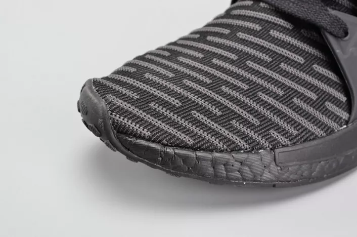 Adidas Originals NMD XR1 PK Primeknit Triple Black Core Black Red MENS  BA7214 Lightweight 1850