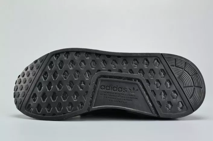Adidas Originals NMD XR1 PK Primeknit Triple Black Core Black Red MENS  BA7214 Lightweight 1850