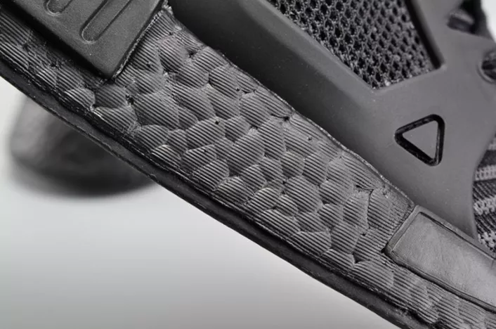 Adidas Originals NMD XR1 PK Primeknit Triple Black Core Black Red MENS  BA7214 Lightweight 1850