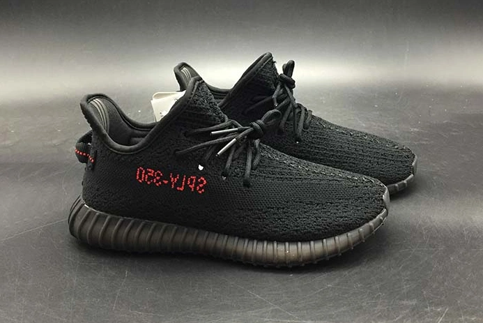 Adidas Yeezy Boost 350 V2 Black Red BB6372 KIDS Practical 2142