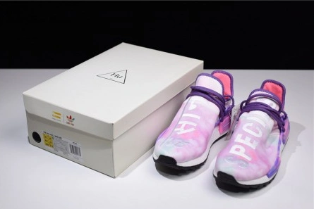 Adidas x Pharrell Williams Human Race Holi NMD PINK GLOW-LAB GREEN-FLASH AC7362 SmartChoice 1924