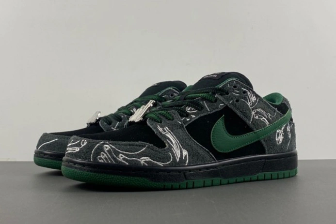 Affordable 1417 Nike SB Dunk Low There Skateboards  HF7743-001