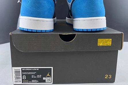 Soft 2864 Air Jordan 1 Low “Laser Blue” CK3022- 242
