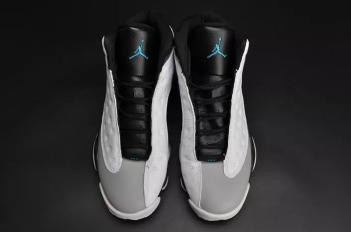 GoodFit 5985 Air Jordan 13 Retro “Barons Hologram” white grey mens 414571- 823