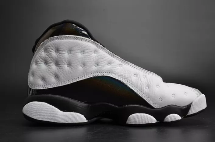 GoodFit 5985 Air Jordan 13 Retro “Barons Hologram” white grey mens 414571- 823