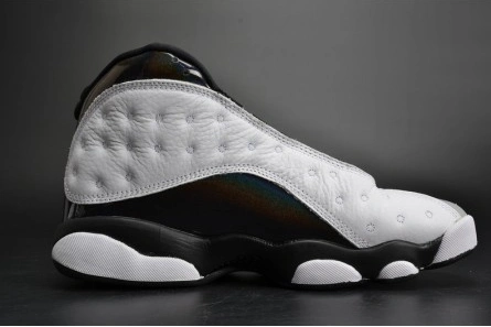 GoodFit 5985 Air Jordan 13 Retro “Barons Hologram” white grey mens 414571- 823
