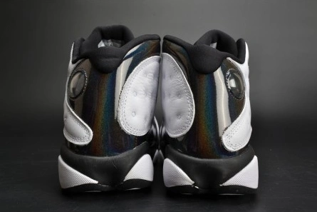 GoodFit 5985 Air Jordan 13 Retro “Barons Hologram” white grey mens 414571- 823