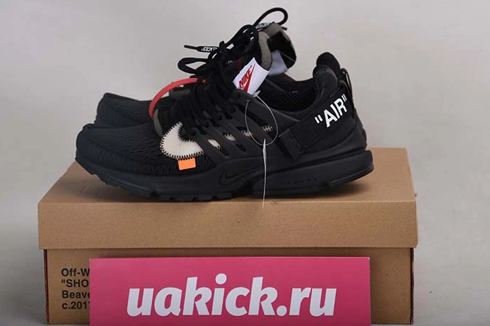 BestValue 6534 OFF-WHITE x Nike Air Presto Black AA3830- 2010