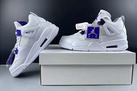 Resilient 7591 Air Jordan 4 “Court Purple” CT8527- 518