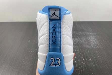 Trendy 7790 Jordan 12 Retro White University Blue (2004) (Women's)  308243- 746