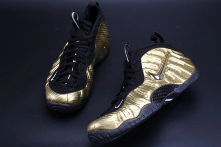 Refined Air Foamposite Pro "Metallic Gold" Black mens 624041-701 1546