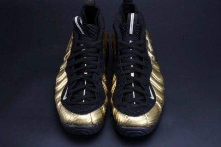 Refined Air Foamposite Pro "Metallic Gold" Black mens 624041-701 1546