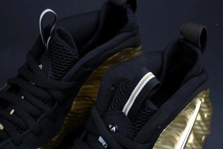 Refined Air Foamposite Pro "Metallic Gold" Black mens 624041-701 1546