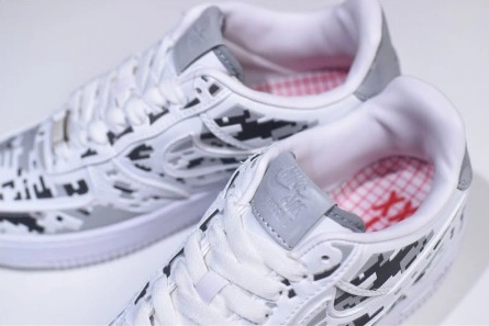 Flexible Air Force 1 Low Premium 08 Qs 'Digi Camo' - Nike - 520505-100 1233
