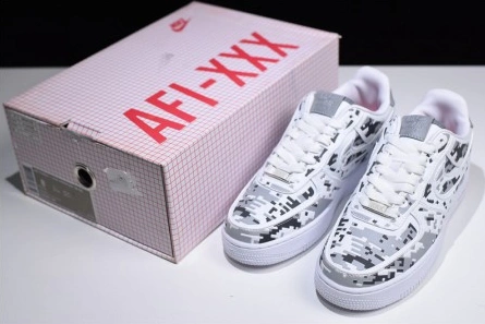 Flexible Air Force 1 Low Premium 08 Qs 'Digi Camo' - Nike - 520505-100 1233