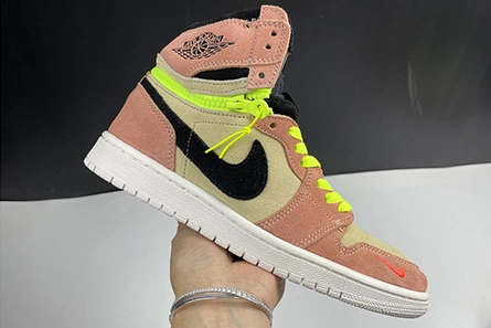 Air Jordan 1 High Switch Peach CW6576-800 Refined 200