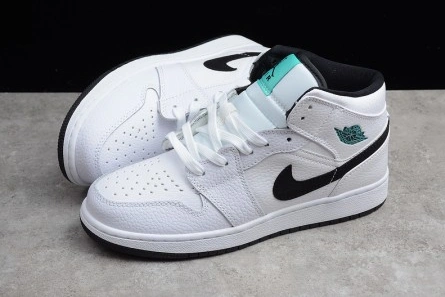 Air Jordan 1 Mid BG 'Hyper Jade' - Air Jordan - 554725-122 Sophisticated 276