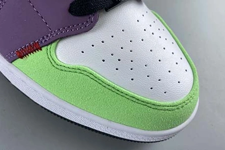 Elegant Air Jordan 1 Mid “Multicolor” CW1140 100 224