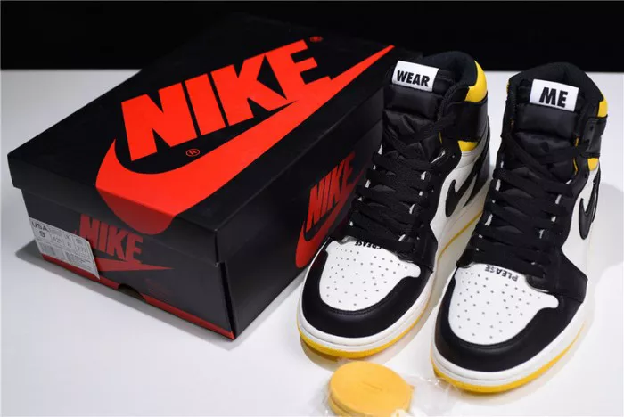 Air Jordan 1 No Ls Varsity Maize 861428-107 Elegant 322
