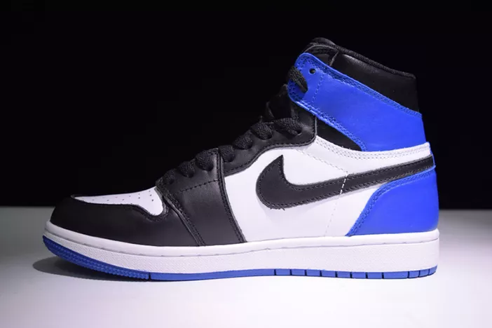 TopPick Air Jordan 1 Retro "Fragment" black sport royal-white mens 716371-040 319