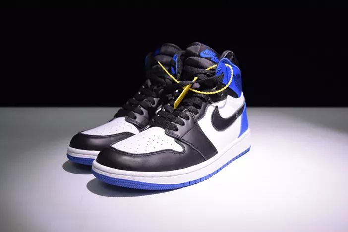 TopPick Air Jordan 1 Retro "Fragment" black sport royal-white mens 716371-040 319
