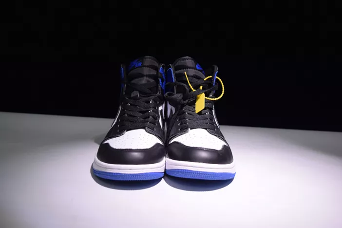 TopPick Air Jordan 1 Retro "Fragment" black sport royal-white mens 716371-040 319