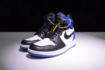 TopPick Air Jordan 1 Retro "Fragment" black sport royal-white mens 716371-040 319