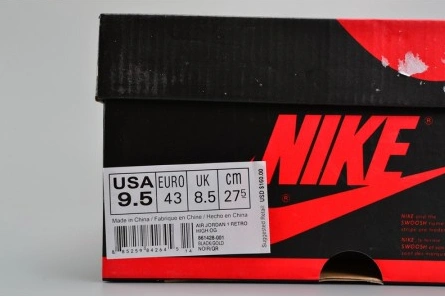 Air Jordan 1 Retro High OG NRG ComplexCon "Top 3 Gold" 861428-001 Practical 306