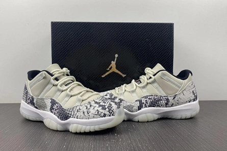 Durable Air Jordan 11 Low Snake Light Bone CD6846-002 693