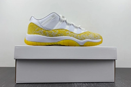 EasyMatch Air Jordan 11 Low “Yellow Snakeskin” AH7860-107 678