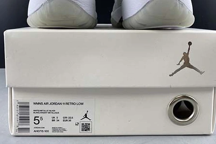 Air Jordan 11 WMNS “Metallic Silver” AH0715-100 Trendsetting 703
