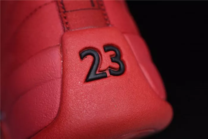 EyeCatching Air Jordan 12 Gym Red Gym Red-Black 130690-601 780