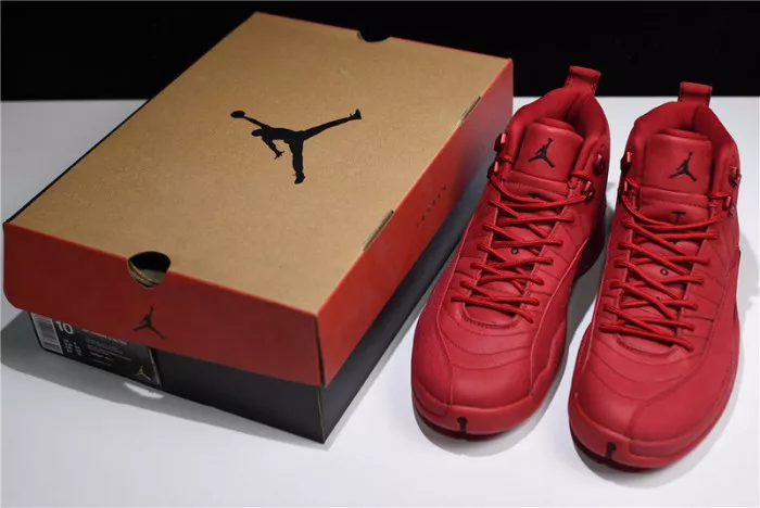 EyeCatching Air Jordan 12 Gym Red Gym Red-Black 130690-601 780