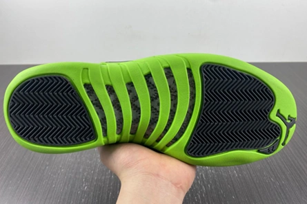 Air Jordan 12 Retro BLACK GREEN Refined 753