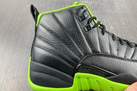 Air Jordan 12 Retro BLACK GREEN Refined 753