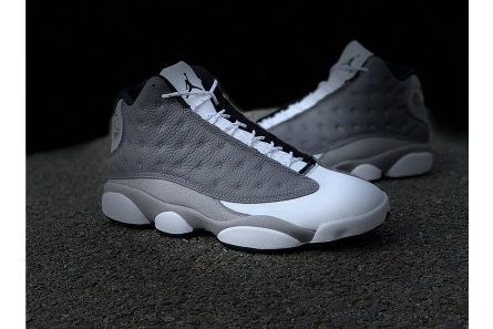 Practical Air Jordan 13 Atmosphere Grey 414571-016 799