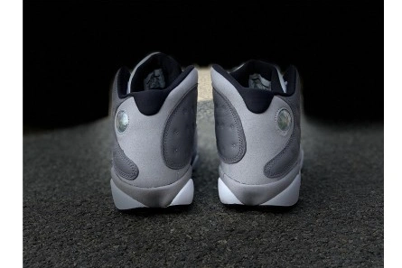 Practical Air Jordan 13 Atmosphere Grey 414571-016 799