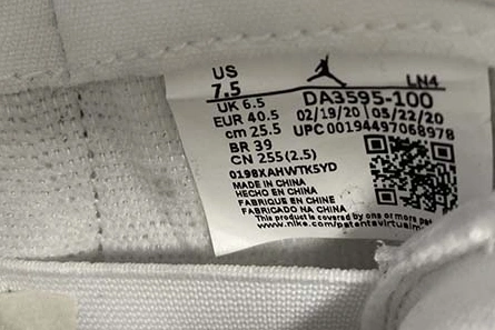 Air Jordan 3 AJ3 x fragment DA3595-100 Popular 409