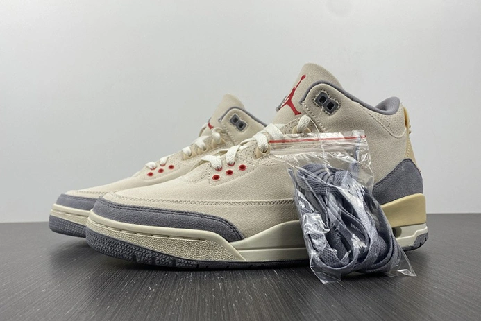 Flexible Air Jordan 3 “MUSLIN DH7139-100 411