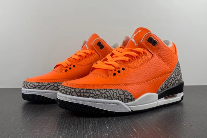 Air Jordan 3 Retro "Orange" CT8532-801 Affordable 394