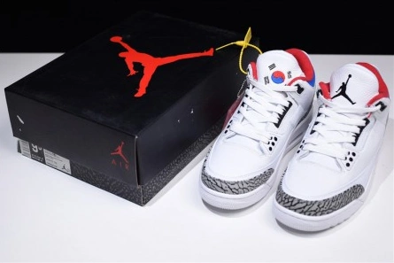 Bold Air Jordan 3 Retro Seoul Korea AV8370-100 423