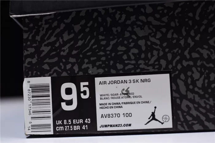 Bold Air Jordan 3 Retro Seoul Korea AV8370-100 423